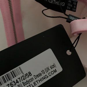 Prettylittlething bodycon dress